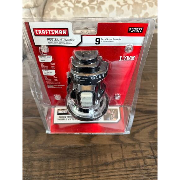 CRAFTSMAN Router Attachment Bolt-On #934977 – 9-in-1 Cutting Tool -New - Picture 9 of 9
